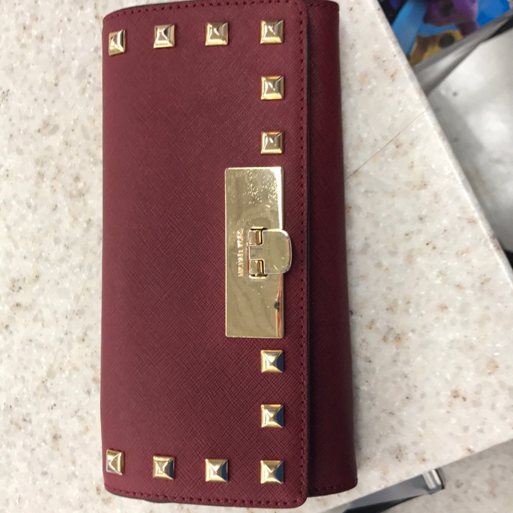 Michael Kors Burgundy wallet